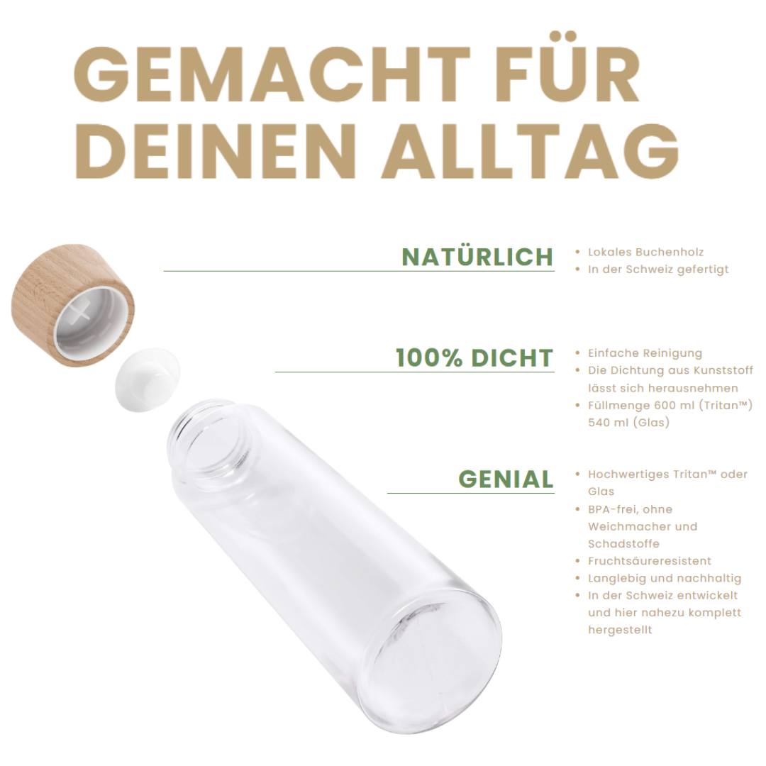 Bambina - Sustainable drinking bottle | Made in 🇨🇭