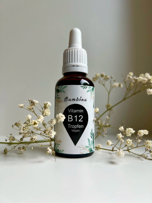 Vitamin B12 Tropfen - Wählen Sie Ihre Dosis: Hochdosiert oder Niedrig dosiert - Bioaktiv & Made in Germany